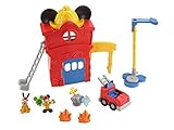 Fisher-Price フィッシャープライス Mickey ミッキー's Funny Fire Station [並行輸入品]