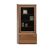 北欧風 50cm幅 リビングキャビネット ブラウン 完成品