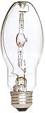 Satco S5863 4200K 175-Watt Clear Pulse Start Universal Mount Medium Base ED17 Metal Halide Lamp [並行輸