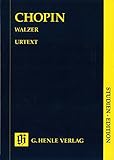 ショパン: ワルツ集/原典版/ヘンレ社/中型スタディ・スコア