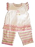 Kissy Kissy baby-girls Infant FlirtyフラミンゴCapri Set With Tee