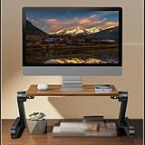 MJKQ9 モニター台 高さ調整 33*23cm 机上ラック キーボード収納 モニタースタンド ノートパソコン台 卓上ラック 組み立て簡単 モニター台 スタイル1 モニタースタンド 木製パソコン台 パソコンスタンド ノートパソコン台 pcモニタースタンド