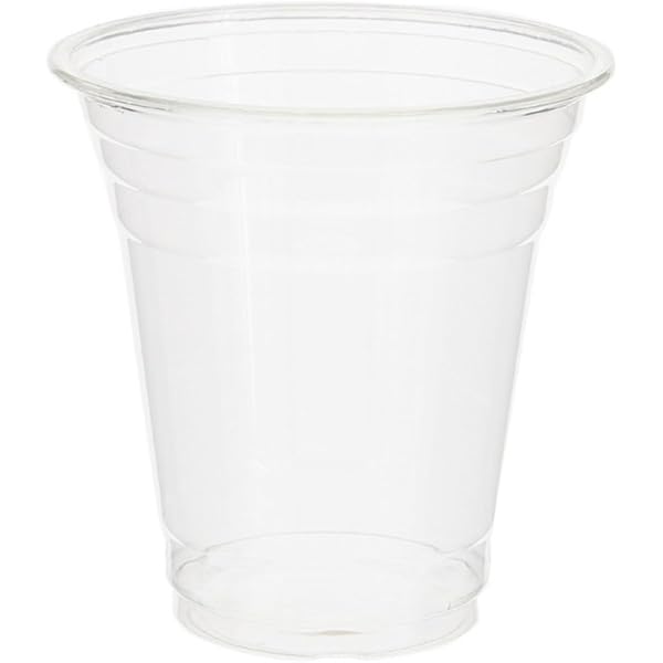 Amazon.co.jp: 【お買得】フジ プラカップ 12オンス用 平蓋 穴付き