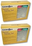 Babies R Us BPA Free 8 Oz. Disposable Baby Bottles 4 Piece Starter Set Compare to Playtex Nursers (P