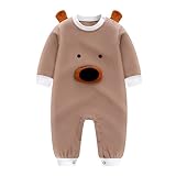 Elfin Parkベビー かわいい 耳付き 長袖 カバーオール コットン アニマル プリント スナップ 着ぐるみ ロンパース 出産祝い プレセント 男の子 女の子66