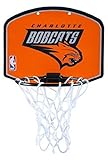 Spalding NBA Charlotte Bobcats Mini Hoop Set Color: Charlotte Bobcats, Model: 689344341064, Toys & P