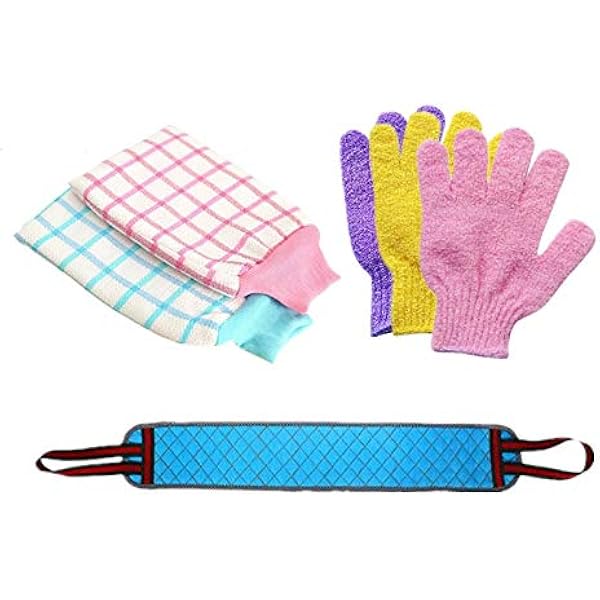 Amazon Sweetimes 使分けできるバス用品 6点セット あかすりタオル あかすりグローブ ボディタオル ボディケア No 108 Sweetimes あかすり 通販
