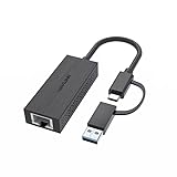 WAVLINK USB C - 2.5G イーサネットアダプター 2イン1 USB 3.2 Type A/Type C (Thunderbolt 3/4) - 2.5ギガビットイーサネットアダプター RJ45 LANネットワークコンバーター Windows、Mac OS、iPad OSなど用
