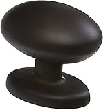 Stanley Hardware BB8014 1.34" Diameter Egg-Shaped Knob in Oil Rubbed Bronze [並行輸入品]