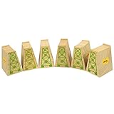 Bigjigs Rail BJT053 High Level Blocks (Pack of 6) [並行輸入品]
