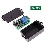 Prettygood7 コントロール スイッチ 新しい AK-YK68-01S DC 12V 1CH 433MHz ワイヤレス リモート