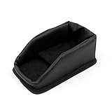 uxcell　小物収納ホルダー　ブラック　接着剤　ダッシュボード　ボックス・ホルダー　190x113x70mm