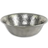 Houzer HW-SIE2V Hammerwerks Series Undermount Copper Single Bowl Lavatory Vessel Sink, Pewter by HOU