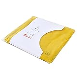 cumuco 和晒6重ガーゼケット クォーター ベビーケット ひざ掛け 三河木綿 100cm×70cm (イエロー)