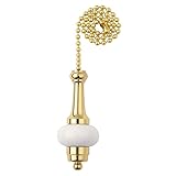 Angelo Brothers 77095 Brass and Ceramic Pullchain [並行輸入品]