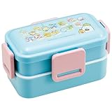 スケーター(Skater) 弁当箱 2段 600ml 女性用 抗菌 ふんわり盛れる ドーム型フタ すみっコぐらし あつまるんです 日本製 PFLW4AG-A