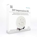 DIY Baby Soft Clay Plaster Dough for Handprint & Footprint Impressions hand & foot print kit with a 
