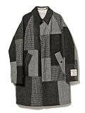[ビームスプラス] その他ブルゾン パッチワーク ハリスツイード バルマカーン コート メンズ GREY_P/W L