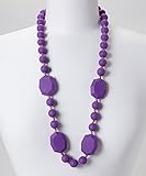 KATIE TEETHING NECKLACE - ORCHID by GUMEEZ