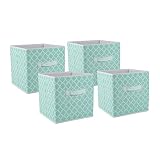 DII Foldable Fabric Storage Containers for Nurseries, Offices, Closets, Home Dﾃｩcor, Cube Organizers