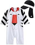 [Vaenait Baby] Baby WaterTiger L+Flap cap S 0-24ヶ月UVカット ラッシュガードベビー子供男の子長袖ワンピース水着セット