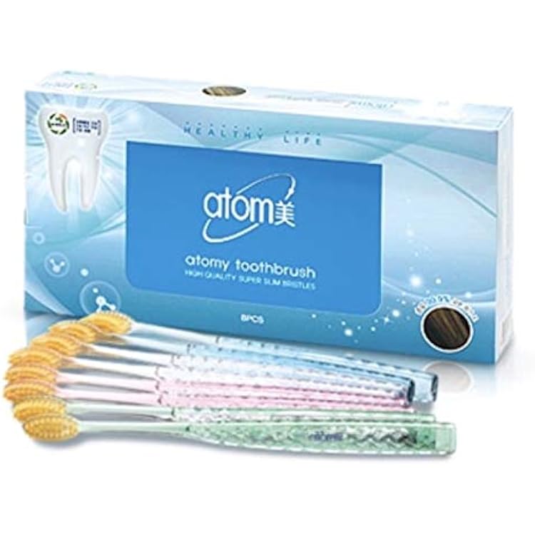 Amazon | Atomi Atomy Atom美 アトミ アトミ歯ブラシ8本セット | ATOMY