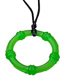 KidKusion Gummi Teething Necklace Bamboo, Green by KidKusion