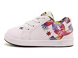 [ディーシーシュー] DC SHOE 女の子 男の子 キッズ 子供靴 運動靴 通学靴 ベビーシューズ スニーカー ベビー トドラーズ コート グラフィック エラスティック SE UL SN カジュアル
