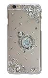[楽々ショップ]AQUOS sense4 SH-41A docomo 用 デコレーション ケース ラインストーン カバー ダイヤ カバー 保護フィルム付き SH-41A-TZ-07