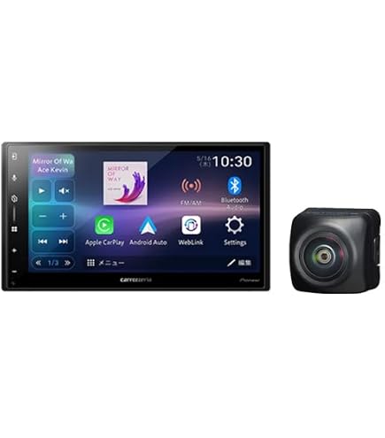 Amazon.co.jp: carrozzeriaカロッツェリアFH-8500DVS+VREC-DS600+ND