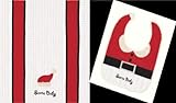 サンタベビーよだれかけ& Burp Clothセット