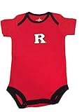 Rutgers Scarlet Knights 2つトーンNCAA College新生児幼児赤ちゃんクリーパー カラー: レッド