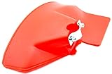 （エーハート）AHEART 安全第一 汎用 草刈 刈払 機 用 草 石 飛散 防止 カバー　接触 防護 カバー(レッド+保護メガネセット)