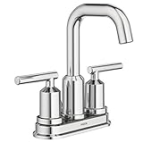 Moen ws84228 Gibson 4インチCentersetバスルーム蛇口 – ポップアップ排水アセンブリInclude、 N/A WS84228 1