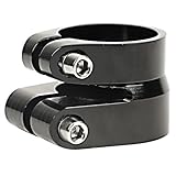 多用途アルミ自転車シートポストクランプ 1.25 インチ/1.37 インチ自転車シートポストクランプサイクリストに最適サイクリングアクセサリ