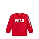 ポロ ラルフローレン POLO・グラフィック長袖Ｔシャツ[レッド](男の子12～24か月用)24Mサイズ [並行輸入品]