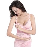 BLUCE&GRACE ブラキャミ ブラキャミソール 授乳ブラ 授乳用 ブラジャー オープンタイプ マタニティ インナー 下着 (L, グレー)