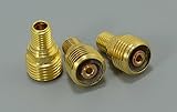 3個 45V44 2.4mm TIG ガスレンズ TIGコレットボディ SR DB PTA WP-9 20 25 に適合 トーチ