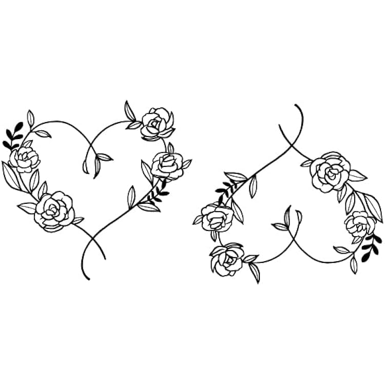 Amazon.co.jp: 【2枚セット】No.176_Butterflies&flowers/蝶,薔薇,花