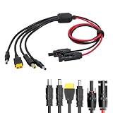 LVYUAN MC4コネクター Y字型コネクター 4sq(11AWG) 並列接続用 パネル2枚分 最大電圧1500V(DC) 許容電流30A IP67準拠 ソーラーパネル Y型 並列 接続ケーブル MC4型コネクタ
