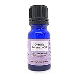 アロマ エッセンシャルオイル (精油) 100%ピュア オーガニック認証 原料使用 ローズマリー オイル 10ml アンドエスエイチ