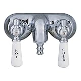 Barclay Leg Tub Filler with Old Style Spigot and Porcelain Lever Handles [並行輸入品]