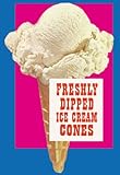Freshly Dippedバニラ印刷ファブリック壁ステッカー 24x36 14295-AC-W