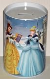 ディズニープリンセスRound Tin Bank