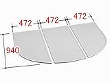 INAX　水まわり部品　組フタ[YFK-1694C(1)]　フタ寸法：A:940MM、B:472MM　3枚組み