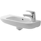 Duravit 07065000082 D-Code Hand rinse Basin, White by Duravit