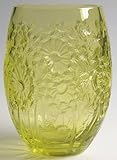 ラリック 花瓶 ブコリック Bucolique フラワーベース イエロー 黄色 クリスタル [並行輸入品]