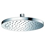 Dawn RSS0410400-8 Single Function 8' Round Rain Showerhead, Brushed Nickel [並行輸入品]
