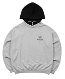 [OY] オーワイ ★ストリート★ 2022FW オーバーレイロゴジッパーポロパーカー OVERLAY LOGO ZIPPER POLA HOODIE (GREY)