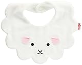 ニヴァ niva パイル地 アニマルビブ・スタイ ひつじ ホワイト